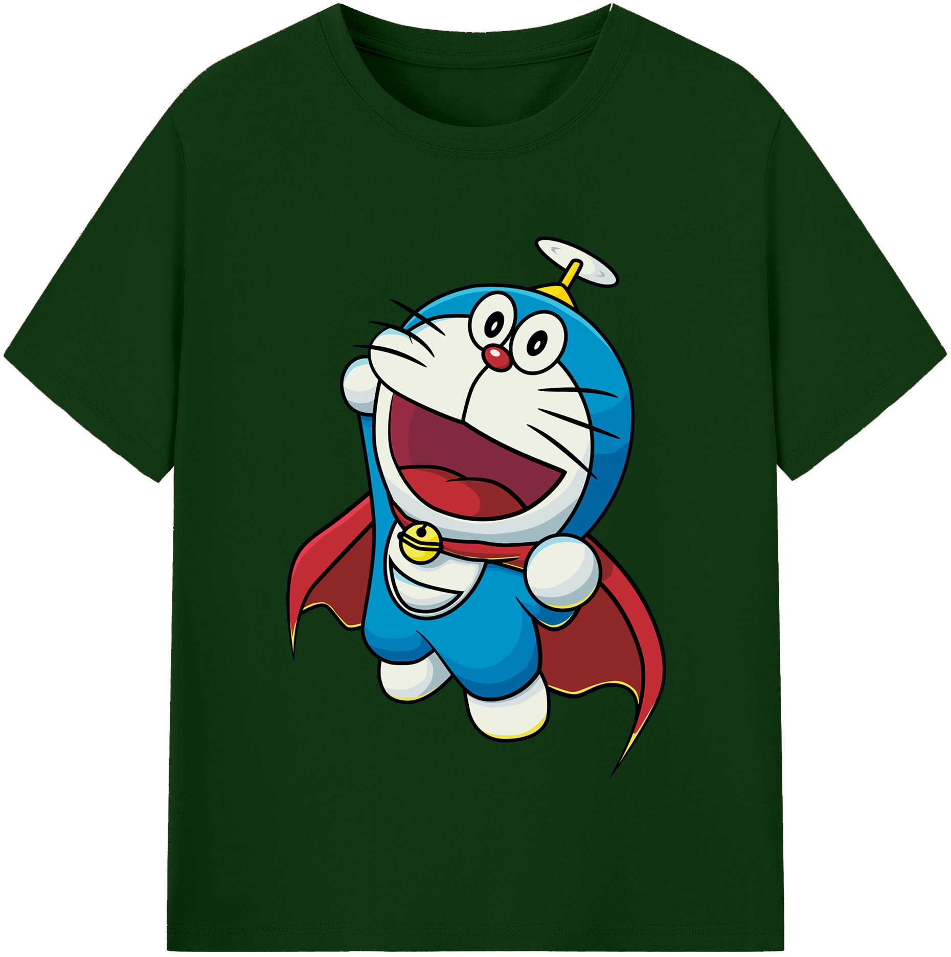 （画像用） ドラえもん Doraemon 綿100％半袖Tシャツ（フロントプリント）